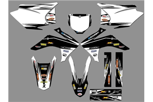 Kit de pegatinas compatible con per HONDA CRF 230 2015 - 2020 - MXPKAD18428