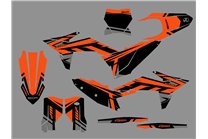 Kit adesivi compatibile con per KTM SX-F 250 - 450 2025 - MXPKAD18490