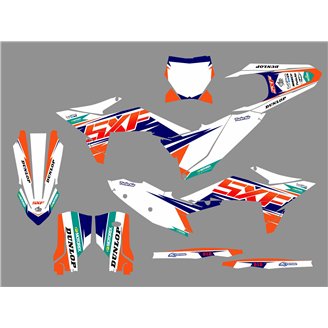 Sticker set compatible with per KTM SX-F 250 - 450 2025 - MXPKAD18485