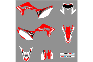 Aufkleber Satz kompatibel mit per HONDA CRF 150L 2019 - 2022 - MXPKAD18495