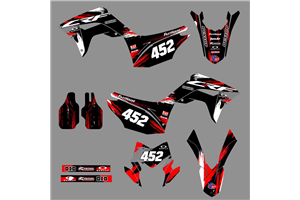 Kit de pegatinas compatible con per HONDA CRF 150L 2019 - 2022 - MXPKAD18497