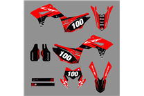 Aufkleber Satz kompatibel mit per HONDA CRF 150L 2019 - 2022 - MXPKAD18498