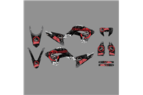 Kit Autocollants compatible avec per HONDA CRF 300L 2021-2024 - MXPKAD18527
