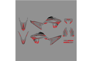 Aufkleber Satz kompatibel mit per HONDA CRF 300L 2021-2024 - MXPKAD18524