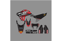 Kit adesivi compatibile con per HONDA CRF 300L 2021-2024 - MXPKAD18523