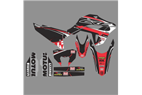Kit adesivi compatibile con per HONDA CRF 300L 2021-2024 - MXPKAD18518