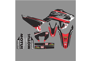 Kit de pegatinas compatible con per HONDA CRF 300L 2021-2024 - MXPKAD18518