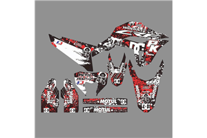 Kit de pegatinas compatible con per HONDA CRF 300L 2021-2024 - MXPKAD18516