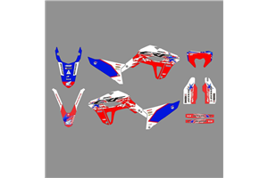 Kit de pegatinas compatible con per HONDA CRF 300L 2021-2024 - MXPKAD18512