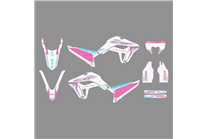 Sticker set compatible with per HONDA CRF 300L 2021-2024 - MXPKAD18510