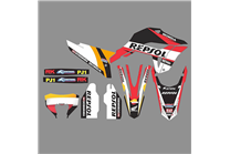 Kit adesivi compatibile con per HONDA CRF 300L 2021-2024 - MXPKAD18509