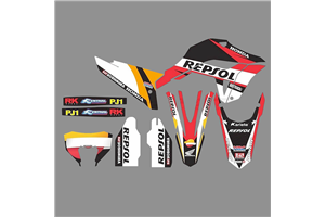 Kit de pegatinas compatible con per HONDA CRF 300L 2021-2024 - MXPKAD18509
