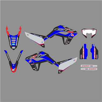 Aufkleber Satz kompatibel mit per HONDA CRF 300L 2021-2024 - MXPKAD18506