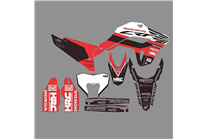Kit Autocollants compatible avec per HONDA CRF 300L 2021-2024 - MXPKAD18505