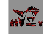 Kit Autocollants compatible avec per HONDA CRF 300L 2021-2024 - MXPKAD18504