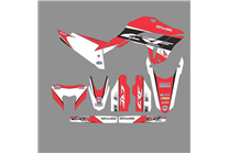 Kit adesivi compatibile con per HONDA CRF 300L 2021-2024 - MXPKAD18502