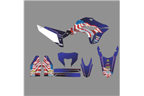 Kit adesivi compatibile con per HONDA CRF 300L 2021-2024 - MXPKAD18499