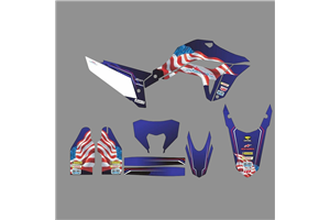 Kit de pegatinas compatible con per HONDA CRF 300L 2021-2024 - MXPKAD18499