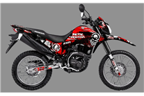 Kit Autocollants compatible avec per HONDA XR 190L 2019 - 2020 - MXPKAD18558