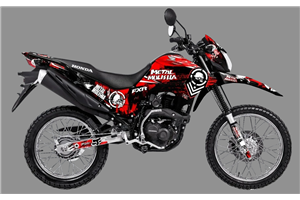 Aufkleber Satz kompatibel mit per HONDA XR 190L 2019 - 2020 - MXPKAD18558