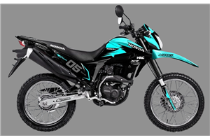 Kit de pegatinas compatible con per HONDA XR 190L 2019 - 2020 - MXPKAD18557