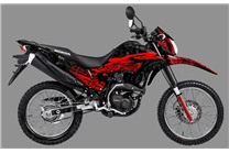 Kit Autocollants compatible avec per HONDA XR 190L 2019 - 2020 - MXPKAD18554