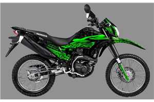 Kit de pegatinas compatible con per HONDA XR 190L 2019 - 2020 - MXPKAD18553