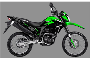 Kit de pegatinas compatible con per HONDA XR 190L 2019 - 2020 - MXPKAD18549