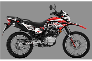 Kit de pegatinas compatible con per HONDA XR 190L 2019 - 2020 - MXPKAD18540