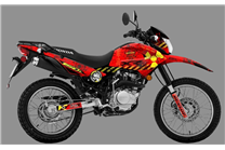 Aufkleber Satz kompatibel mit per HONDA XR 190L 2019 - 2020 - MXPKAD18539