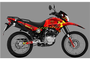 Kit de pegatinas compatible con per HONDA XR 190L 2019 - 2020 - MXPKAD18539