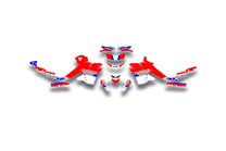 Kit adesivi compatibile con Aprilia Tuareg 660 2022 - 2023 - MXPKAD16627 2