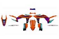 Kit adesivi compatibile con per KTM SX SXF XCF 125 250 350 450 2025-2026 - MXPKAD18629
