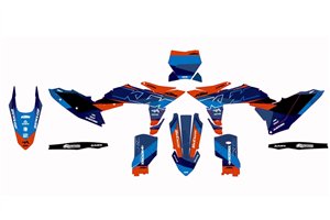 Aufkleber Satz kompatibel mit per KTM SX SXF XCF 125 250 350 450 2025-2026 - MXPKAD18631