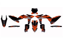 Kit adesivi compatibile con per KTM SX SXF XCF 125 250 350 450 2025-2026 - MXPKAD18634