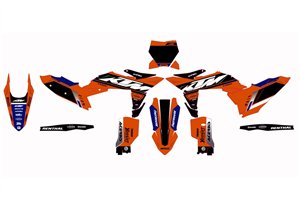 Kit de pegatinas compatible con per KTM SX SXF XCF 125 250 350 450 2025-2026 - MXPKAD18636