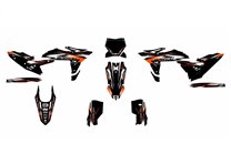 Kit adesivi compatibile con per KTM SX SXF XCF 125 250 350 450 2025-2026 - MXPKAD18637
