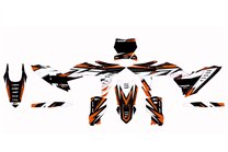 Sticker set compatible with per KTM SX SXF XCF 125 250 350 450 2025-2026 - MXPKAD18640