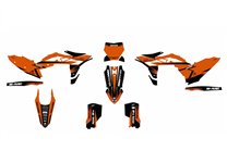 Sticker set compatible with per KTM SX SXF XCF 125 250 350 450 2025-2026 - MXPKAD18642