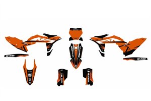 Sticker set compatible with per KTM SX SXF XCF 125 250 350 450 2025-2026 - MXPKAD18642