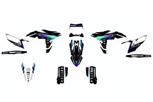 Aufkleber Satz kompatibel mit per KTM SX SXF XCF 125 250 350 450 2025-2026 - MXPKAD18644