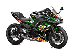 Aufkleber Satz kompatibel mit Kawasaki Ninja 650 2020 - 2026 - MXPKAD18649