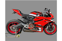 Carenage en abs pour la roue avec peinture compatible avec Ducati 1299 Panigale - MXPCAV18685 2