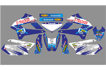 Aufkleber Satz kompatibel mit per KAWASAKI DTX 250 2008 - 2018 - MXPKAD18734