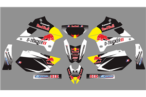 Sticker set compatible with per KAWASAKI DTX 250 2008 - 2018 - MXPKAD18731