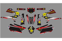 Aufkleber Satz kompatibel mit per KAWASAKI DTX 250 2008 - 2018 - MXPKAD18726