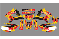 Aufkleber Satz kompatibel mit per KAWASAKI DTX 250 2008 - 2018 - MXPKAD18718