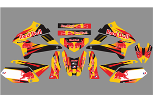Sticker set compatible with per KAWASAKI DTX 250 2008 - 2018 - MXPKAD18718