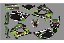 Kit adesivi compatibile con per KAWASAKI DTX 250 2008 - 2018 - MXPKAD18707