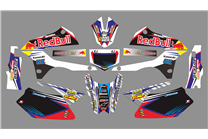 Aufkleber Satz kompatibel mit per KAWASAKI DTX 250 2008 - 2018 - MXPKAD18706